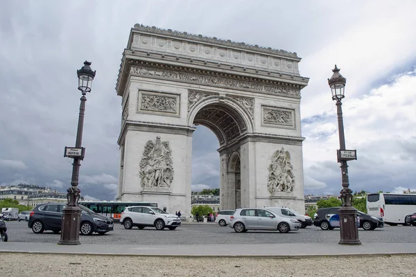 Paris 'te Zafer Takı. — Stok fotoğraf