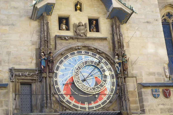 Pražský orloj, nebo Praze orlojem. — Stock fotografie
