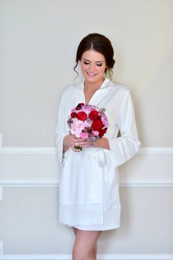 Güzellik gelin buketi ile