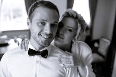 Birbirine aşık çift.