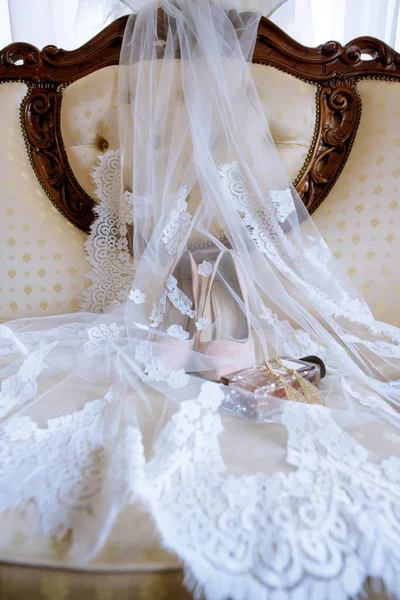 Bellissimi accessori da sposa — Foto Stock