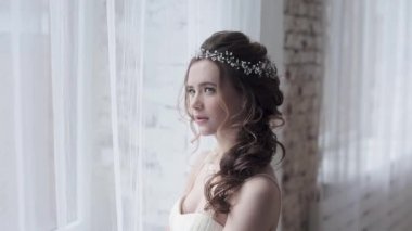 güzel gelin gelinlik Studio poz 
