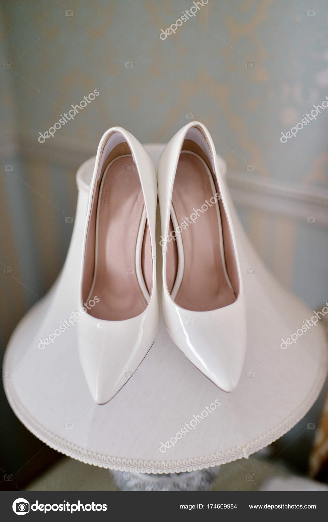 coloured wedding shoes