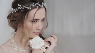 güzel gelin gelinlik Studio poz 