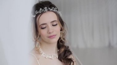 güzel gelin gelinlik Studio poz 