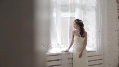 güzel gelin gelinlik Studio poz 