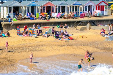 Southwold Beach, Suffolk, İngiltere