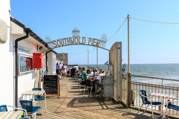 Southwold Pier, Suffolk, Reino Unido — Foto de Stock