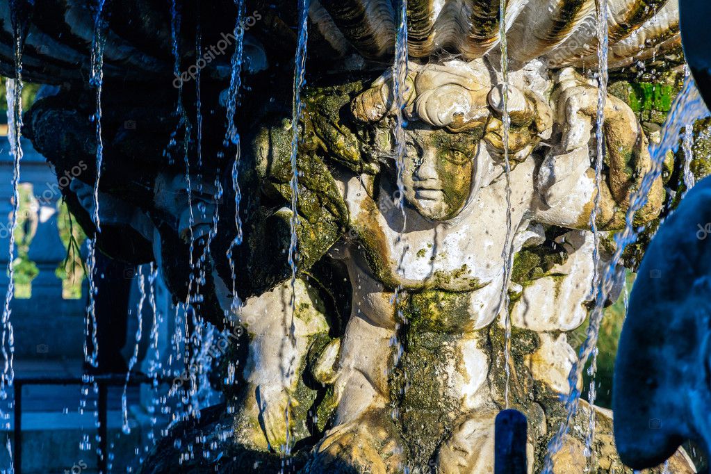 Fountain At The Italian Garden In Hyde Park Stock Photo Fountain At The Italian Garden In Hyde Park Stock Photo