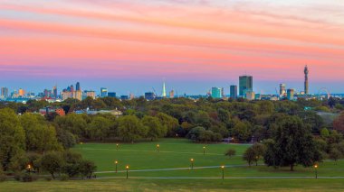 Panoramik Londra Cityscape