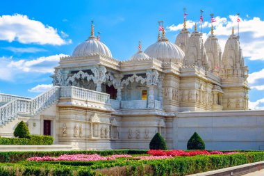 Neasden Londra'da Hindu tapınağı