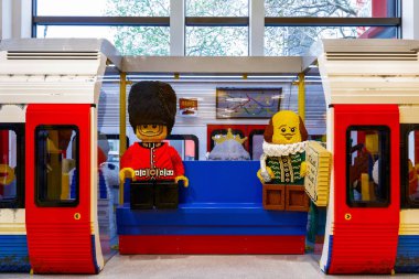 Londra Yeraltı Lego tuğla inşa