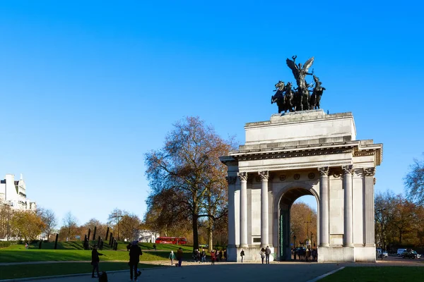 Wellington Arch i London, Storbritannien — Stockfoto
