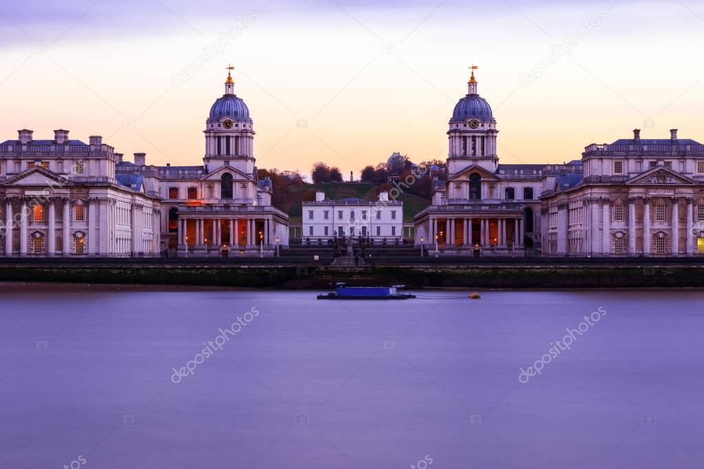View of Greenwich from Island Gardens