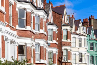 West Hampstead, Londra tipik İngilizce Teras evler