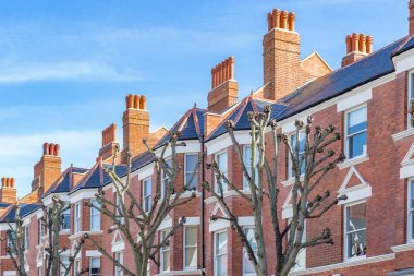 West Hampstead, Londra tipik İngilizce Teras evler