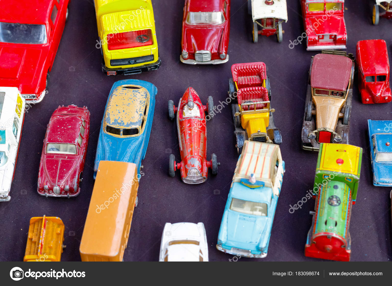 old toy cars