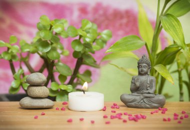 Rahatlatıcı zen Bahçesi