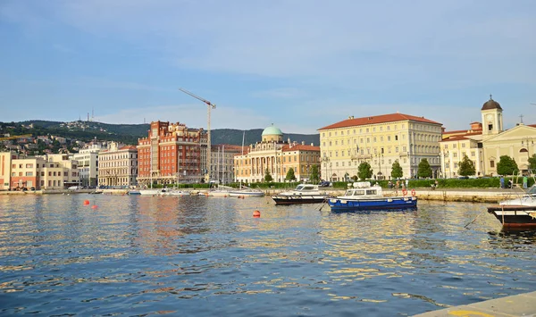 View Trieste Town North Part Italy — Stock Photo, Image