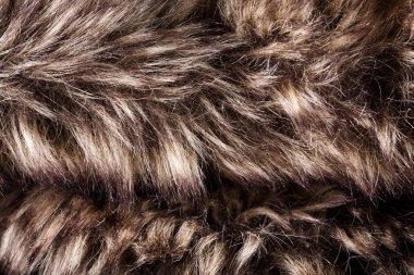 doku kürk. Kızıl kahverengi gri kurt, tilki, ayı kürk doğal, hayvan yaban hayatı kavramı ve arka plan, doku ve duvar kağıdı için stil. Makro Brown kürk