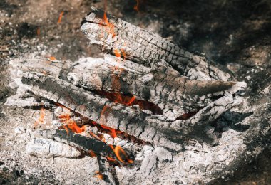 Yangın. Parlak bir alev. Bir esinti niteliğine. Orman yangınları. Sigara kömürlerin dokusuna.