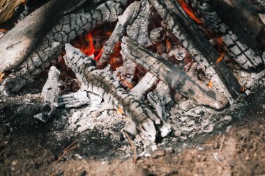 Yangın. Parlak bir alev. Bir esinti niteliğine. Orman yangınları. Sigara kömürlerin dokusuna.