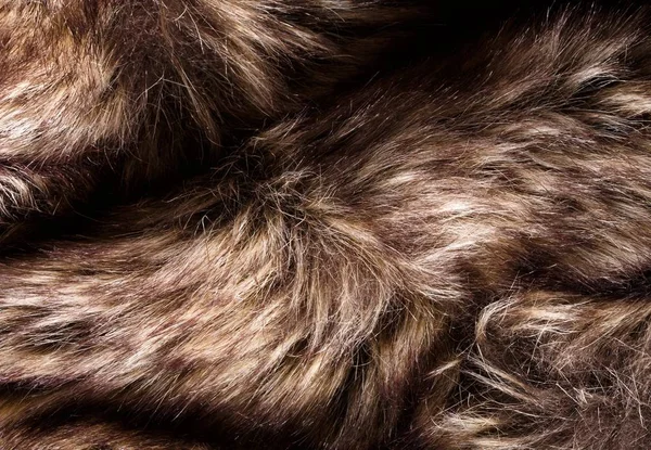 Текстура Меха Red Brown Grey Wolf Fox Bear Fur Natural — стоковое фото
