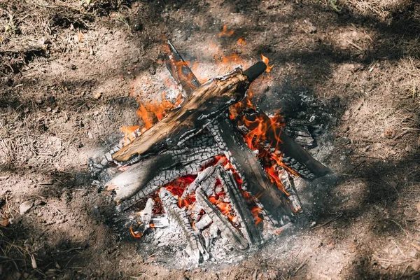 Yangın. Parlak bir alev. Bir esinti niteliğine. Orman yangınları. Sigara kömürlerin dokusuna.