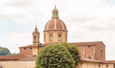 Florence, Toskana, İtalya - Haziran, 06, 2016: San Frediano kast içinde