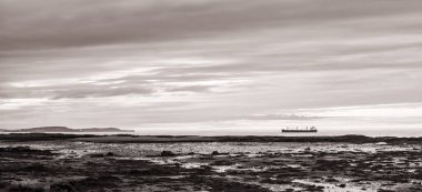 İrlanda Denizi üzerinden günbatımı / Groomsport, Bangor üzerinden Belfast Lough, 
