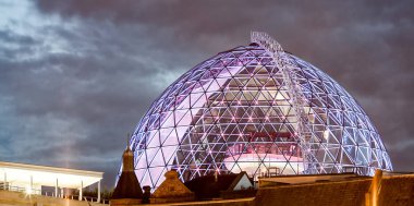 Belfast manzarası akşam, Belfast şehir, Kuzey İrlanda, 