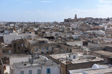 Sousse Medine üzerinde Ribat kuleden görüntülemek