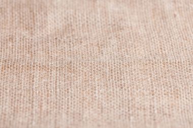 Doğal çuval bezi dokusu. Seçici odak.