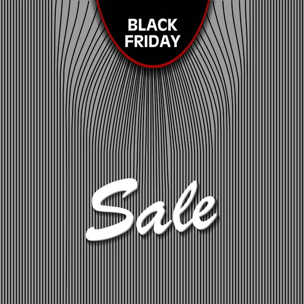 Vektor-Illustration zum Black Friday — Stockfoto