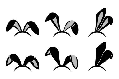 Paskalya bunny kulaklar maskesi