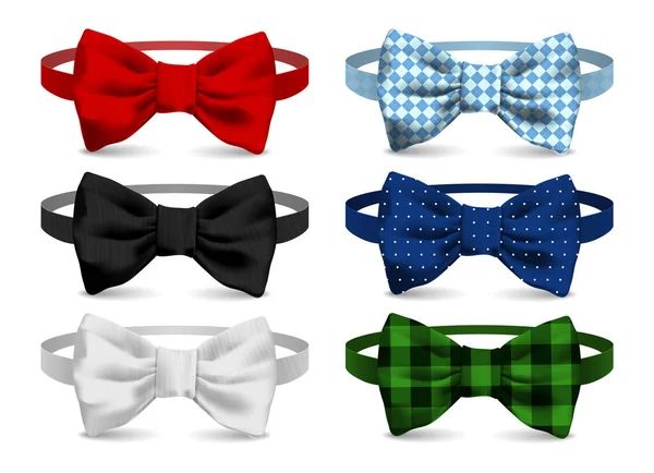 Realistic bow tie illustration — Stock Photo, Image