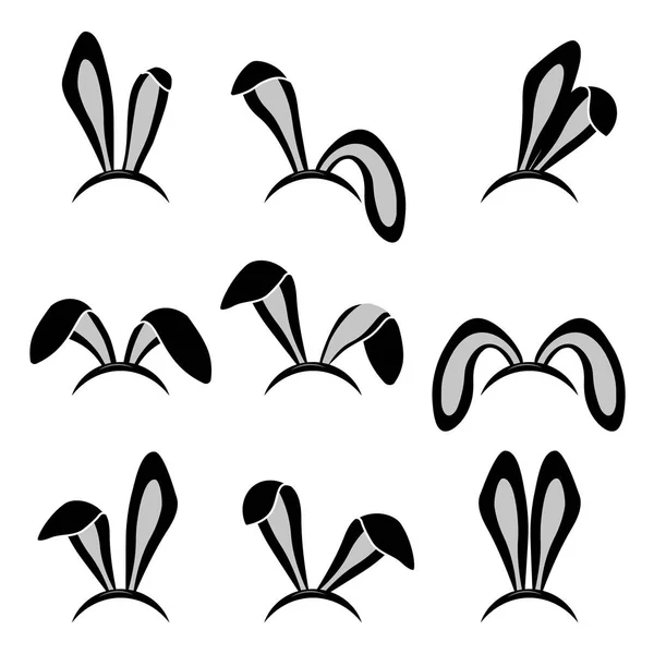 Máscara de orelhas de coelho de Páscoa — Fotografia de Stock