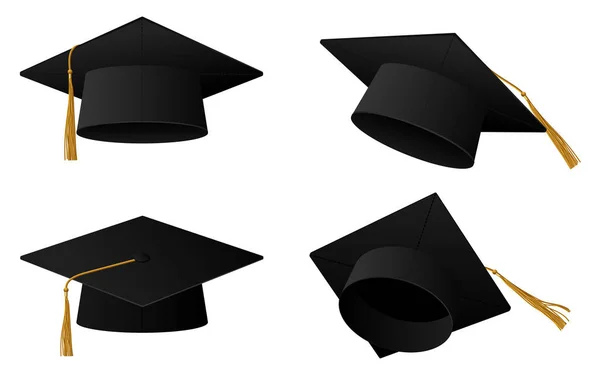 Graduation cap illustration — Stock Photo, Image