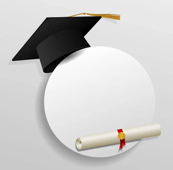 Graduation Cap ilustrație — Fotografie, imagine de stoc