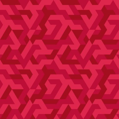 Çok renkli üçgen zigzag Seamless modeli. Modern geometrik eğilimleri. Soyut vektör çizim. 