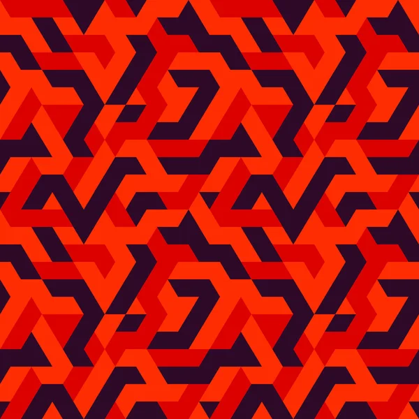 Multicolor triângulo ziguezague padrão sem costura. Tendências geométricas modernas. Ilustração vetorial abstrata . — Vetor de Stock