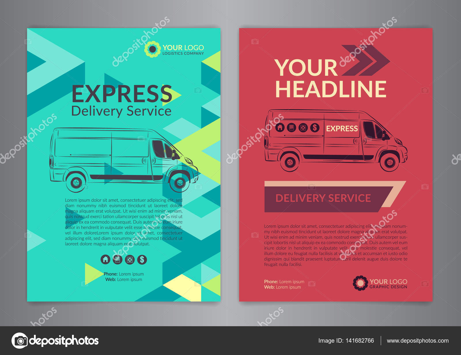 delivery flyer template