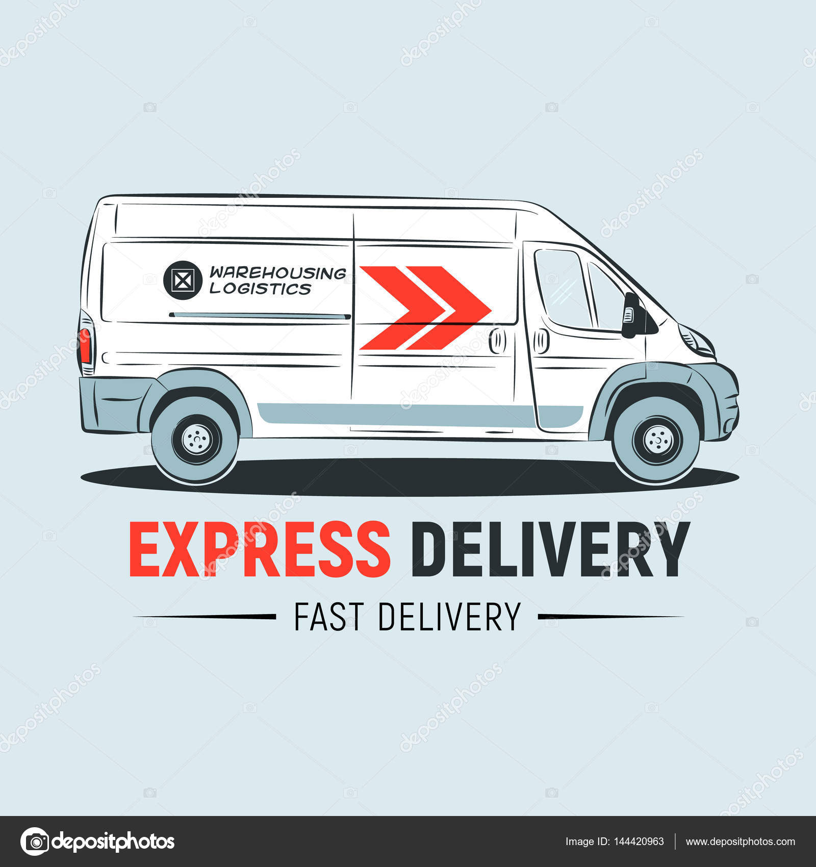 Delivery Company Logo : Delivery Company Logo. Wings Logotype. Stock Vector ... - Inspirational designs, illustrations, and graphic elements from the world's best designers.