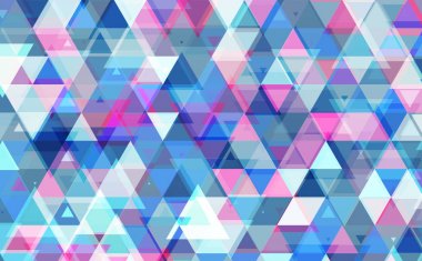 Soyut üçgen desen arka plan. Vektör çizim.
