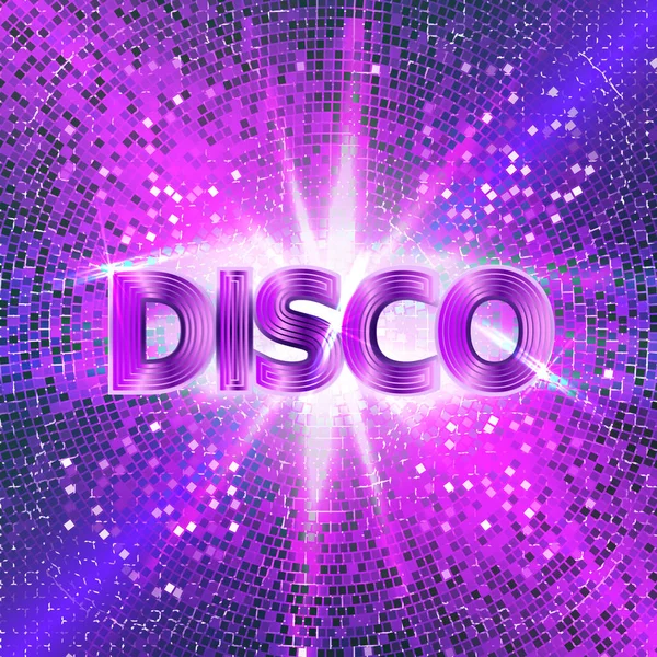 Retro disko parti arka plan sparkles ve glitter, parlama ışık efekti.