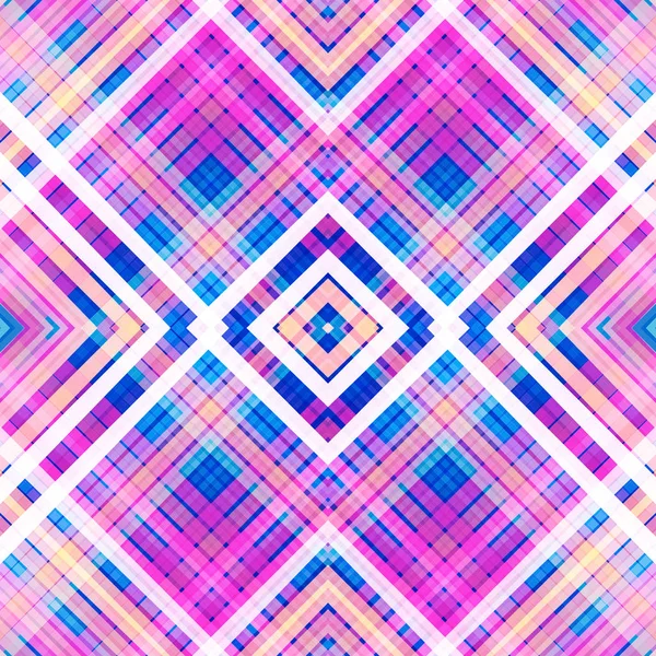 다채로운 기하학적 완벽 한 패턴입니다. 벡터 일러스트 레이 션. — 스톡 벡터