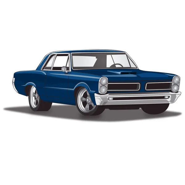 Mavi 60 'ın Klasik Kas Arabası