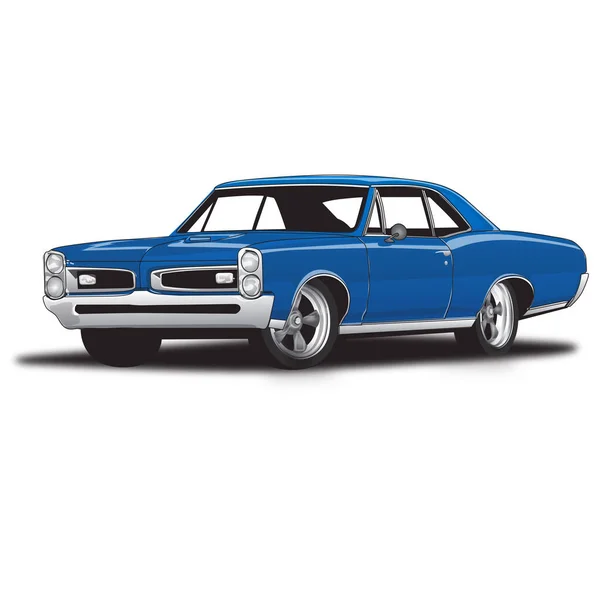 Mavi 60 'ın Klasik Kas Arabası