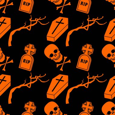 Cadılar Bayramı kusursuz desen