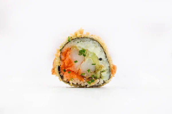 Sushi roll geïsoleerd op een witte achtergrond — Stockfoto